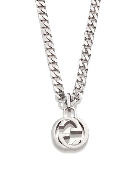 gucci necklace men|farfetch gucci necklace.